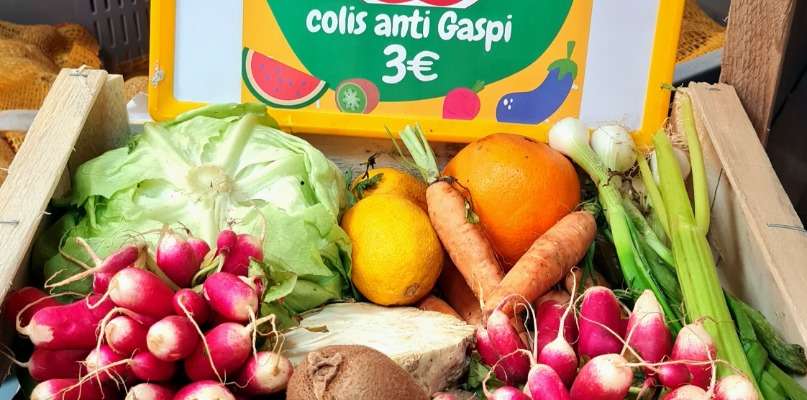 Colis Fruits et légumes anti gaspillage