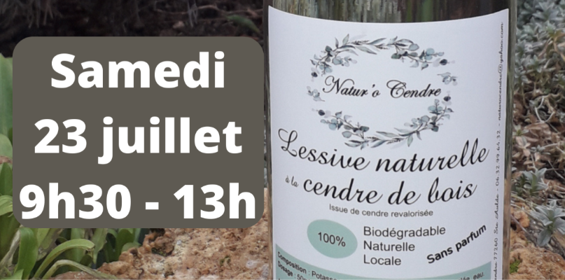 LESSIVE NATURELLE A LA CENDRE DE BOIS