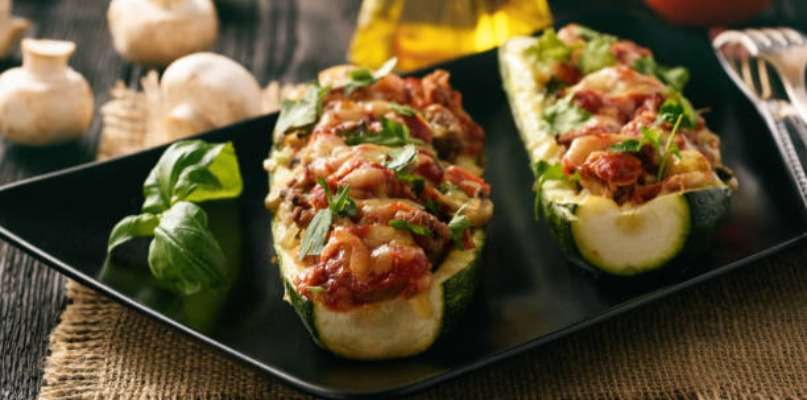 Courgette farcie